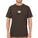 Camiseta Billabong Bracket Wave SM26 Masculina MARROM