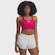 Top de Treino Under Armour HeatGeat High Feminino ROXO