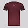 Camiseta Puma Tad Essentials Heather VERMELHO