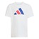 Camiseta adidas Big Logo Kids Infantil BRANCO