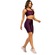 Conjunto Top e Bermuda New Zig 3D Vekyo Bojo Compressão Moda Fitness ROXO