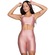 Conjunto Top e Bermuda New Zig 3D Vekyo Bojo Compressão Moda Fitness ROSA CLARO