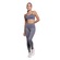 Conjunto Top Alça Fina e Calça Suplex Vekyo Moda Fitness Feminina CINZA