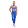 Conjunto Top Alça Fina e Calça Suplex Vekyo Moda Fitness Feminina AZUL