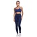Conjunto Top Alça Fina e Calça Suplex Vekyo Moda Fitness Feminina AZUL ESCURO