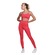 Conjunto Top Alça Fina e Calça Suplex Vekyo Moda Fitness Feminina VERMELHO
