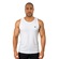 Camiseta Regata Color Sports Dry Basic Treino Masculina BRANCO