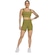 Conjunto Top Alça Grossa e Short Smart Vekyo Alta Compressão Treino Academia Moda Fitness VERDE