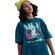 Camiseta Nike Sportswear Butterfly Oversized Infantil VERDE