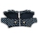 Luva de Neoprene Gold Sports com Polegar Slim PRETO