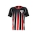 Camiseta Braziline São Paulo Ser Infantil PRETO/VERMELHO