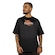 Camiseta Overking Oversized Suedine Hannya Masculina PRETO