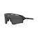 Óculos de sol esportivo HB Edge S performance matte black PRETO