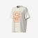 Camiseta Fila Oversized Letter Graphic Feminina OFF WHITE