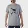 Camiseta Oakley Heritage Skull Tee Cement Masculino CINZA