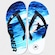 Chinelo Infantil Kenner Summer Surf BRANCO/AZUL