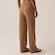 Calça Fila Wide Essentials Canelada Feminina MARROM