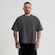 Camiseta Overking Heavy Oversized Boxy Masculina CINZA