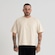 Camiseta Overking Heavy Oversized Boxy Masculinas BEGE