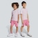 Conjunto adidas Essentials 3 Stripes Infantil ROSA