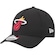 Boné New Era 940 A-Frame Miami Heat Ripstop Soft PRETO