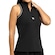 Regata Wilson Tour Zip Tank Feminina PRETO