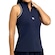 Regata Wilson Tour Zip Tank Feminina AZUL ESCURO