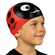 Touca de Natação Speedo Joaninha Cap Infantil PRETO/VERMELHO