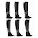 Kit 6 Pares de Meiões Umbro Classic Infantil PRETO