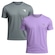 Kit 2 Camisetas Diadora Small Logo Masculina CINZA