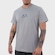 Camiseta Oakley Bark New Tee Cement Masculino CINZA