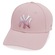 Boné AbaCurva New Era MLB New York Yankees Metallic Logo 9Forty Unissex ROSA