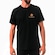 Camiseta Columbia CSC Stacked Logo Masculina PRETO/AMARELO ESC