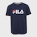 Camiseta Fila Letter Premium Infantil AZUL