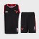 Kit Uniforme Braziline Chicago Bulls Infantil PRETO