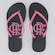 Chinelo Flamengo Basic CRF Feminino PRETO