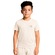 Camiseta Diadora Small Logo Infantil BEGE