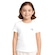 Camiseta Diadora Small Logo Infantil BRANCO