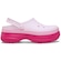 Sandália Feminina Crocs Stacked Clog Dragon Fruit ROSA