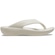 Sandália Feminina Crocs Mellow Recovery W Flip Stucco BEGE