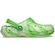 Sandália Unissex Crocs Cls Lined Clog Glow Dark Mbld Green Slime VERDE