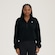 Blusão New Balance Fleece 1/2 Zíper Feminino PRETO