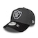 Boné New Era 9FORTY E-Frame Las Vegas Raiders NFL - Unissex CINZA