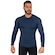 Blusa Térmica Proteção UV Poliamida Vekyo Frio Manga Longa Segunda Pele - Moda Fitness - Masculina AZUL ESCURO