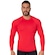 Blusa Térmica Proteção UV Poliamida Vekyo Frio Manga Longa Segunda Pele - Moda Fitness - Masculina VERMELHO