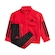 Agasalho adidas Essentials Climacool Infantil VERMELHO/PRETO