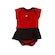 Vestido Body Infantil Torcida Baby Flamengo VERMELHO/PRETO