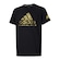 CAMISETA ADIDAS BADGE OF SPORT MA MASCULINO PRETO
