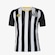 Camisa Do Santos Umbro Masculina Of.2 2025 (Torcedor) Nº10 C/Nome PRETO/AMARELO