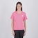 Camiseta adidas Essentials Crew 3S Feminina ROSA